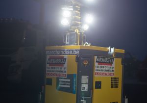 Mât d'éclairage Atlas Copco B6+