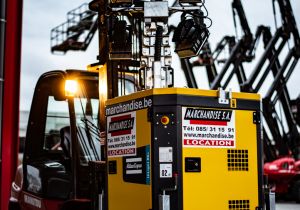 Mât d'éclairage Atlas Copco B6+