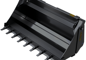 Godet 4 en 1 avec dents - machines compactes