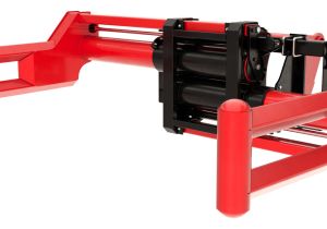 Pince à balles carrées enrubannées