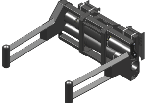 Pince à balles carrées enrubannées - machines compactes