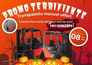 Promotion d'Halloween !